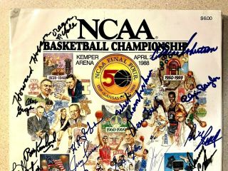 JSA Basketball Legends CHAMBERLAIN - RUSSELL - MAGIC - JABBAR signed book 4