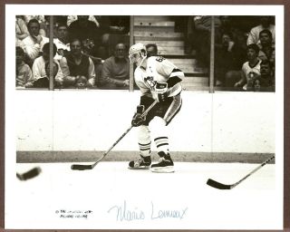 1988 Press Photo Nhl Star Mario Lemieux Of The Pittsburgh Penquins On Ice