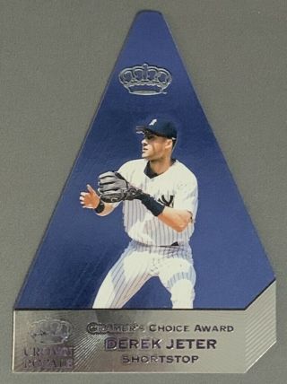 Derek Jeter 1999 Pacific Crown Royale 6 Jumbo Cramers Choice 27/35 Ny Yankees