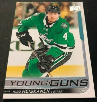 Miro Heiskanen 18 - 19 Upper Deck Young Guns,  246