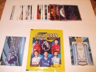 Merlins Topps Premier League 2019 Stickers - Qty 10,  20,  30,  40,  50,  Loose Stickers
