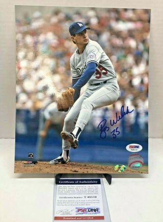 Bob Welch Autographed 8x10 Photo Psa/dna Certified (los Angeles Dodgers)