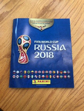Panini Fifa World Cup Russia 2018 Sticker Album
