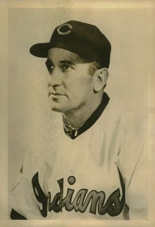 1950s Press Photo Al Lopez Of The Cleveland Indians Head And Shoulders