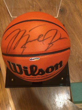 Michael Jordan Upper Deck Authenticated Autograph Wilson Basketball Great Auto 2