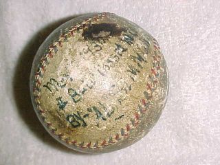 1930 American League Baseball - Game Ball - Al Simmons