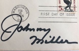 Johnny Miller Golfer Signed Autographed 1965 Sokol Centennial FDC Cachet SGC 2