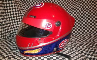 Simpson Stp Nascar Helmet Hot Wheels Racing Memorabilia Snell 90