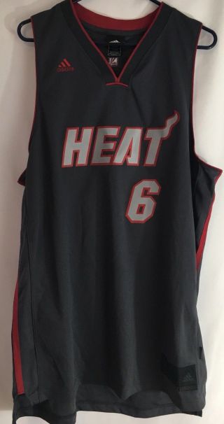 Lebron James Miami Heat Adidas Jersey Mens Size Xl