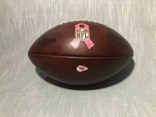 2017 Kansas City Chiefs Breast Cancer Game Nfl Football