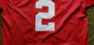 Nike Ohio State Buckeyes Football Jersey 2 Dobbins Pryor Carter Size XXL Mens 3