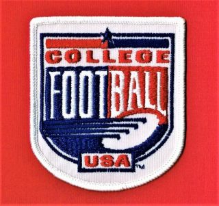 College Football - Usa Embroidered Patch