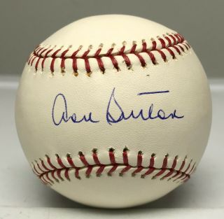 Don Sutton Single Signed Baseball Autographed Auto Tristar Dodgers Hof
