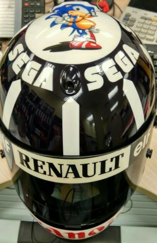 1993 F1 Damon Hill Williams Renault Arai full scale helmet 5