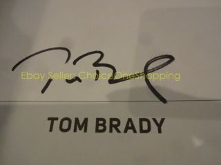 Autographed Tom Brady Signed Tb12 Tb 12 Method Book Auto Signed Hardcover Hc Pat