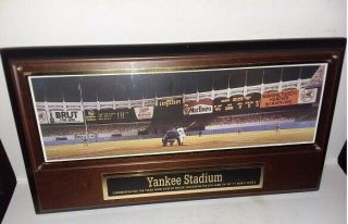 York Yankees Reggie Jackson 1977 World Series 3 Home Run Plaque