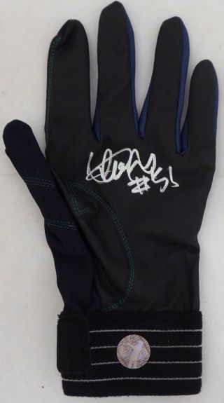 Ichiro Suzuki 2018 Game Mizuno Defensive Glove W/ Signed Cert " 51 " 154043