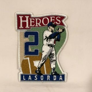 Tommy Lasorda Los Angeles Dodgers Heroes Patch 1999 Limited Edition