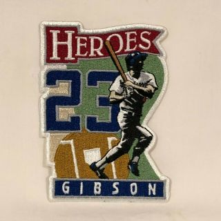 Kirk Gibson Los Angeles Dodgers Heroes Patch 1999 Limited Edition