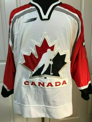Tammy Lee Shewchuk Game Used/worn Team Canada U22 National Jersey 1998 - 99 Women
