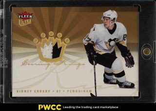 2005 Ultra Scoring Kings Sidney Crosby Rookie Rc 2 - Clr Patch Skj - Sc (pwcc)