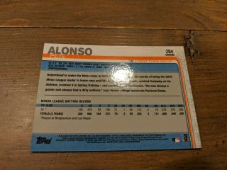 2019 Topps Chrome Pete Alonso Rookie black and white,  Negative Refractor 2