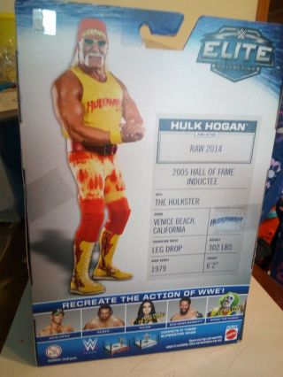 HULK HOGAN MATTEL WWE ELITE FIGURE SERIES 34 2