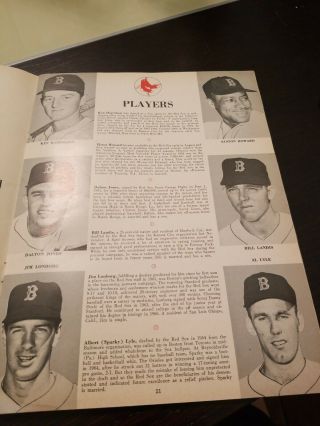 1967 Boston Red Sox World Series Program & 2 Ticket Stubs Game 1 & 7 5