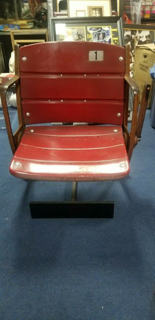 Pittsburgh Pirates Steelers Three Rivers Stadium Seat Section Seat Red