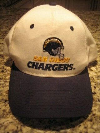 Vintage Era Pro Model San Diego Chargers Football Logo Snap Back Hat Cap