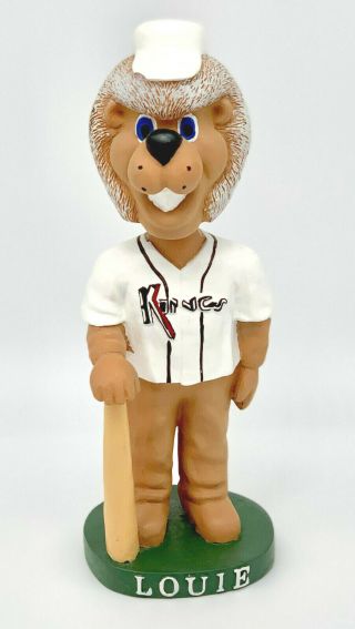 Kalamazoo Kings Baseball Mascot Louie Bobblehead Rare