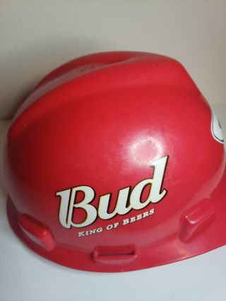 Vintage 2000 Budweiser Bud King of Beers DALE EARNHARDT JR.  Hard Hat Helmet 3