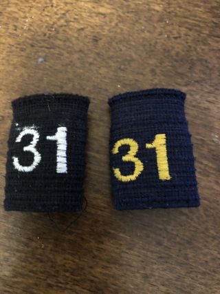 Reggie Miller Game Finger Bands Indiana Pacers Middle And Index Fingers