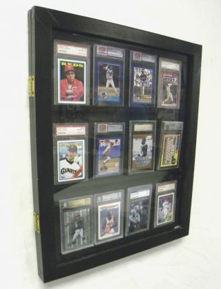 Sports Card Display Case For 12psa Graded Cards