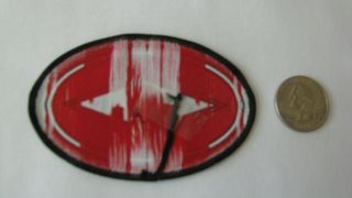 VINTAGE SURFING ' BEAR ' SURFBOARD EMBROIDERED PATCH NOS OLD STOCK 2
