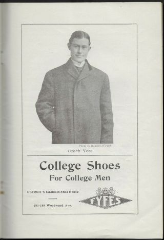 Nov.  16,  1912 University of Michigan vs.  Cornell Football Program - 6
