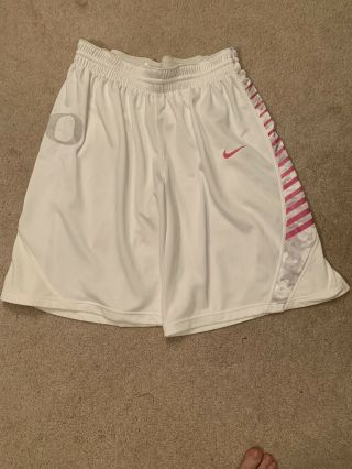 Nike Game Worn Team Issued Authentic Oregon Ducks Basketball Shorts 40,  2