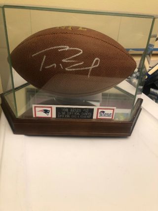Tom Brady Signed Football With Authentication