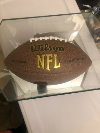 Tom Brady Signed Football With Authentication 2