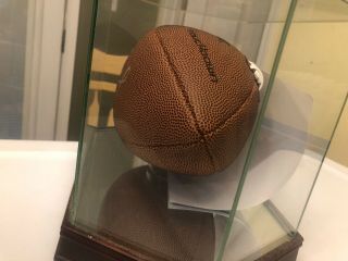 Tom Brady Signed Football With Authentication 4
