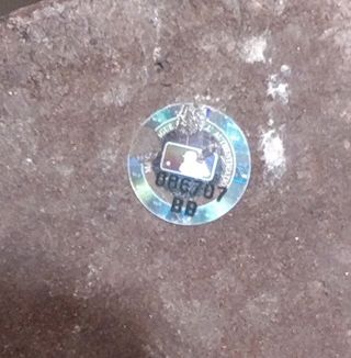 Chicago Cubs Wrigley Field Authentic Brick MLB Hologram 2