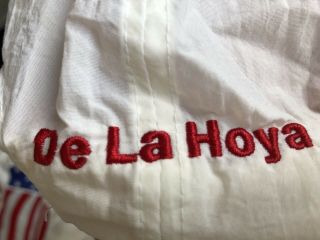 GOLDEN BOY Oscar De la Hoya ' s 1992 Olympic Boxing Fight - Worn Robe Training Suit 8