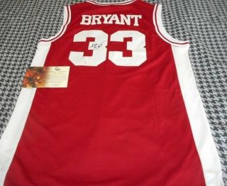 Signed Lakers Kobe Bryant Lower Merion High School Jersey Autographed With