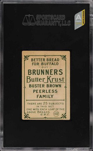 1911 D304 Brunners Bread Cy Young SGC 4 VGEX (PWCC - A) 2
