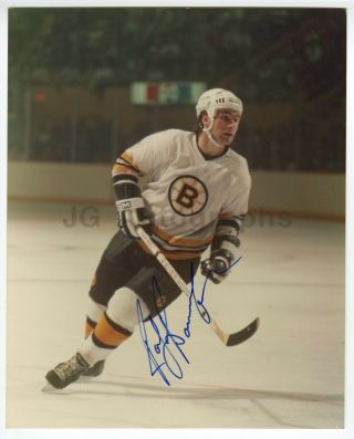 Ray Bourque - Boston Bruins,  Hockey - Autographed 8x10 Glossy Photograph