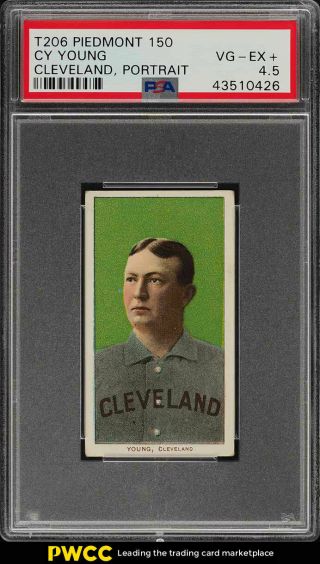 1909 - 11 T206 Cy Young Portrait Psa 4.  5 Vgex,  (pwcc)
