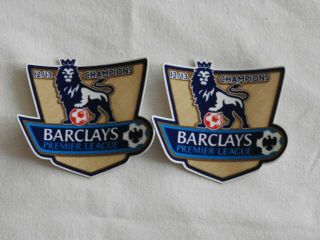 Premier League Gold Champions Patches/badges 2012 - 2013 Manchester United