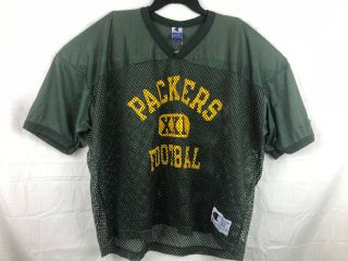 Vintage Champion Green Bay Packers Mesh Practice Jersey Xxl Size 52