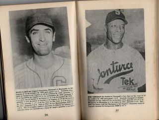 1950 Orig Pto Rico Baseball Official Record Book DON Q CUES B Thurma& W Brown 3