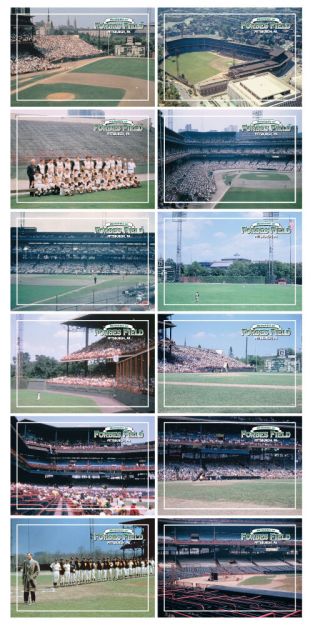 Forbes Field Memories and Pittsburgh Pirates set of 24 full color postcards. 3